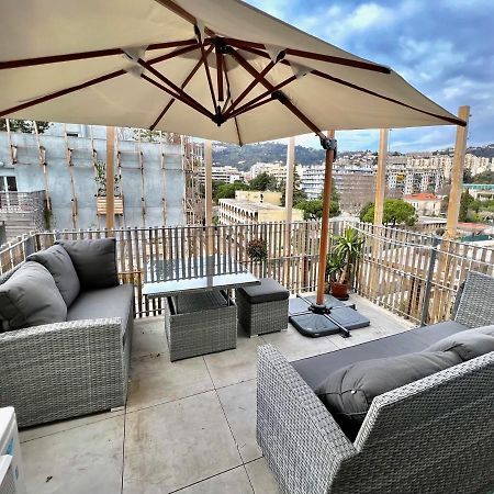 Aparthotel Riviera - Superbe 3 Pieces Avec Terrasse Plein Sud Et Parking Ac- La Terrasse Du Jardin Du Ray Nizza Exterior foto