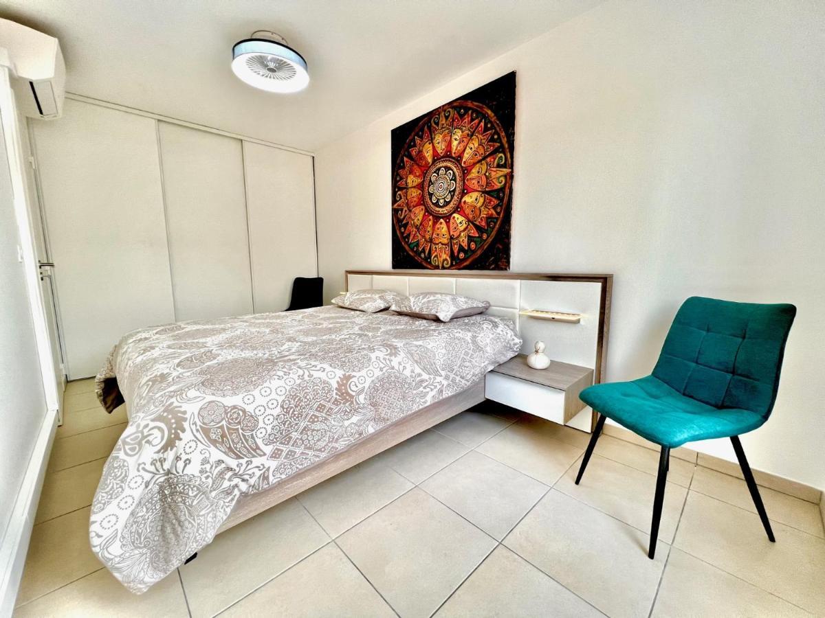 Aparthotel Riviera - Superbe 3 Pieces Avec Terrasse Plein Sud Et Parking Ac- La Terrasse Du Jardin Du Ray Nizza Exterior foto